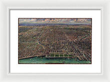 Load image into Gallery viewer, Old Map Of Chicago 1916 - Framed Print