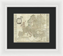 Load image into Gallery viewer, Old Map Of Europe 1787 - Framed Print