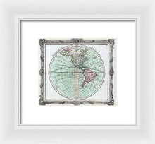 Load image into Gallery viewer, Old Map Of The Americas 1764 - Framed Print