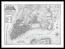 Load image into Gallery viewer, Old Map Of New York City 1767 - Framed Print