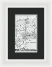 Load image into Gallery viewer, Old New York City Map 1656 - Framed Print