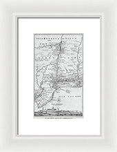 Load image into Gallery viewer, Old New York City Map 1656 - Framed Print