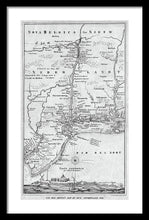 Load image into Gallery viewer, Old New York City Map 1656 - Framed Print