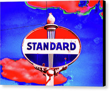 Load image into Gallery viewer, Old Standard Oil Sign - Canvas Print