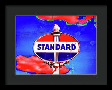 Load image into Gallery viewer, Old Standard Oil Sign - Framed Print