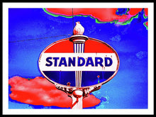 Load image into Gallery viewer, Old Standard Oil Sign - Framed Print