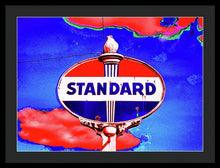 Load image into Gallery viewer, Old Standard Oil Sign - Framed Print