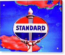 Load image into Gallery viewer, Old Standard Oil Sign - Acrylic Print