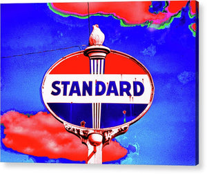 Old Standard Oil Sign - Acrylic Print