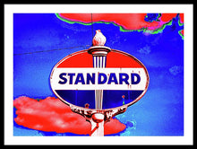 Load image into Gallery viewer, Old Standard Oil Sign - Framed Print