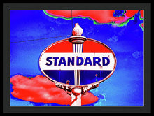 Load image into Gallery viewer, Old Standard Oil Sign - Framed Print