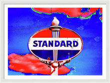 Load image into Gallery viewer, Old Standard Oil Sign - Framed Print