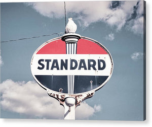 Old Vintage Standard Oil Sign - Acrylic Print