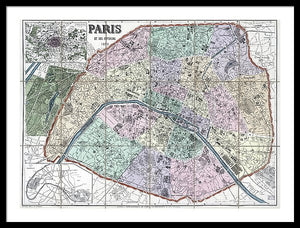 Paris 1878 - Framed Print