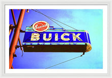 Load image into Gallery viewer, Photo Of An Old Buick Sign - Framed Print