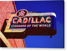 Load image into Gallery viewer, Photo Of An Old Cadillac Sign - Acrylic Print