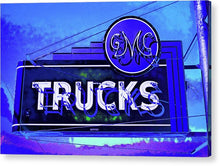 Load image into Gallery viewer, Photo Of An Old Gmc Trucks Sign - Acrylic Print