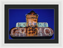 Load image into Gallery viewer, Retro Ice Cream Sign - Framed Print