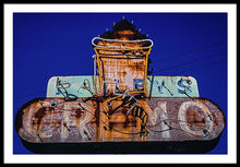 Load image into Gallery viewer, Retro Ice Cream Sign - Framed Print