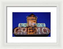 Load image into Gallery viewer, Retro Ice Cream Sign - Framed Print