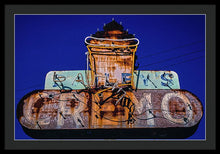 Load image into Gallery viewer, Retro Ice Cream Sign - Framed Print