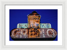 Load image into Gallery viewer, Retro Ice Cream Sign - Framed Print