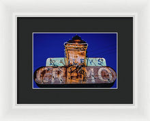 Load image into Gallery viewer, Retro Ice Cream Sign - Framed Print