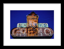 Load image into Gallery viewer, Retro Ice Cream Sign - Framed Print