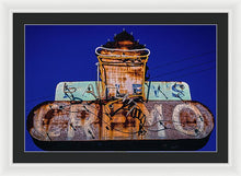 Load image into Gallery viewer, Retro Ice Cream Sign - Framed Print