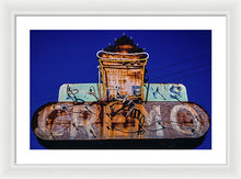 Load image into Gallery viewer, Retro Ice Cream Sign - Framed Print