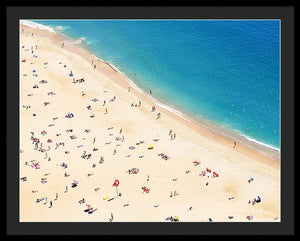 Scenic - Aerial Beach View - Framed Print