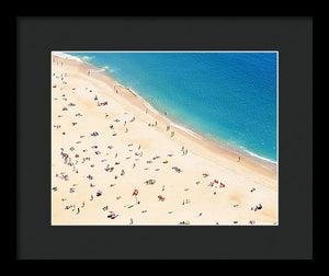 Scenic - Aerial Beach View - Framed Print