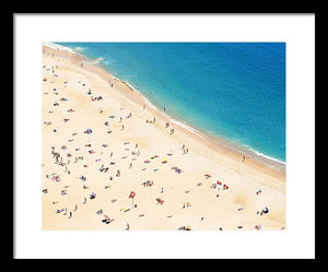 Scenic - Aerial Beach View - Framed Print