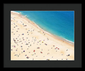 Scenic - Aerial Beach View - Framed Print