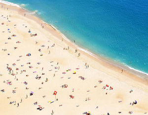 Scenic - Aerial Beach View - Art Print