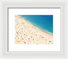 Load image into Gallery viewer, Scenic - Aerial Beach View - Framed Print