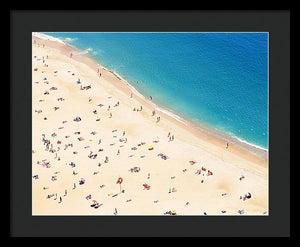 Scenic - Aerial Beach View - Framed Print