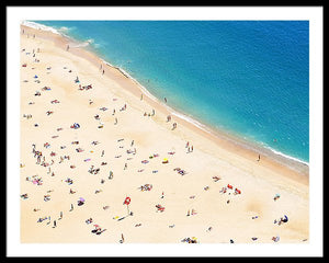 Scenic - Aerial Beach View - Framed Print