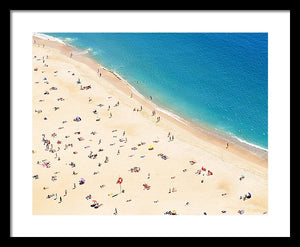 Scenic - Aerial Beach View - Framed Print