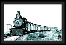 Load image into Gallery viewer, Scenic - Bluegreen Train Coming - Framed Print