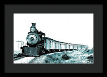 Load image into Gallery viewer, Scenic - Bluegreen Train Coming - Framed Print