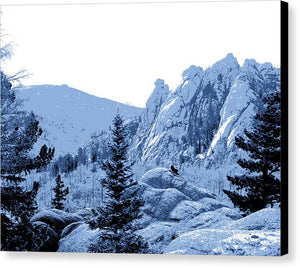 Scenic - Cathedral Park Blue - Canvas Print