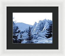 Load image into Gallery viewer, Scenic - Cathedral Park Blue - Framed Print