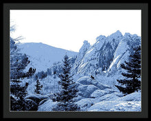 Load image into Gallery viewer, Scenic - Cathedral Park Blue - Framed Print