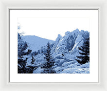 Load image into Gallery viewer, Scenic - Cathedral Park Blue - Framed Print