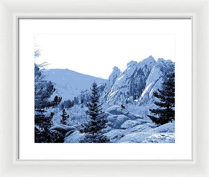 Scenic - Cathedral Park Blue - Framed Print