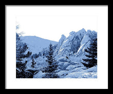 Load image into Gallery viewer, Scenic - Cathedral Park Blue - Framed Print