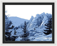 Load image into Gallery viewer, Scenic - Cathedral Park Blue - Framed Print