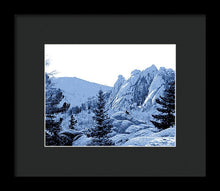 Load image into Gallery viewer, Scenic - Cathedral Park Blue - Framed Print