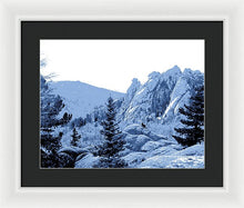 Load image into Gallery viewer, Scenic - Cathedral Park Blue - Framed Print